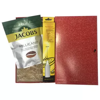 Новогодний подарочный набор кофейный