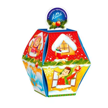 Новогодний подарок елочная 130г конти-рус