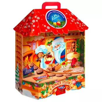 Новогодний подарок кондитерская деда мороза 1000 г конти