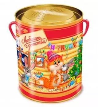 Новогодний подарок любимые с детства туба 501 г обьединенные кондитеры