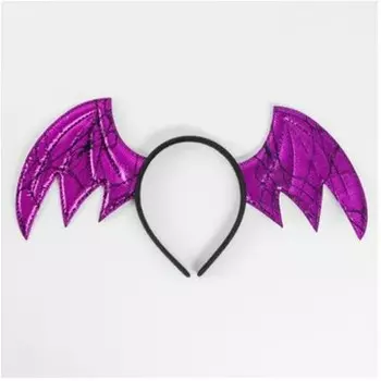 Ободок карнавальный летучая мышь микс 5017200