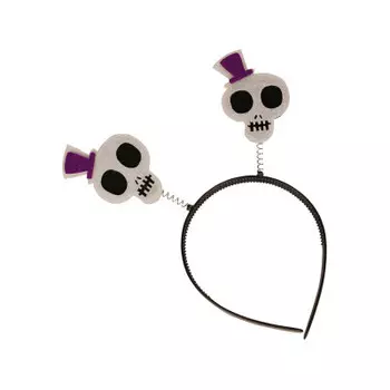 Ободок карнавальный миленд забавные черепа крк-5752