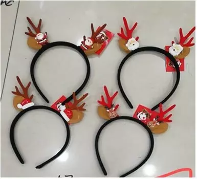 Ободок новогодний рожки оленя