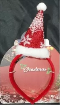 Ободок новогодний с украшениями Европа 13*11см sr1912286