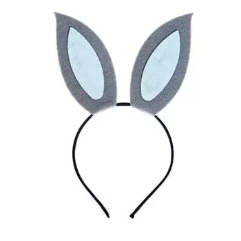 Ободок-ушки карнавальный зайка 2557129