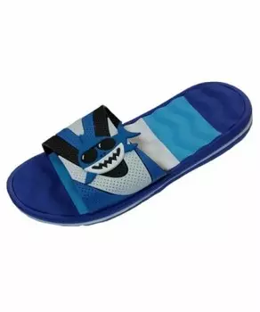 Обувь пляжная детская н6457 р 35 сине-голубые