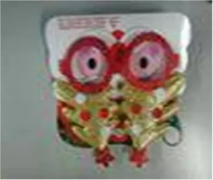 Очки новогодние с украшениями Европа 16*14см 713300548