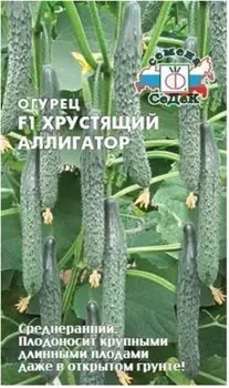 Огурец хрустящий аллигатор f1 2 г седек
