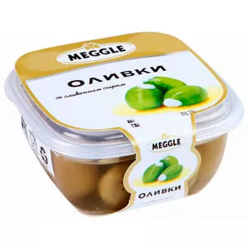 Оливки 230 г фаршированные сыром меггле