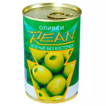 Оливки Rean 300г б/к ж/б
