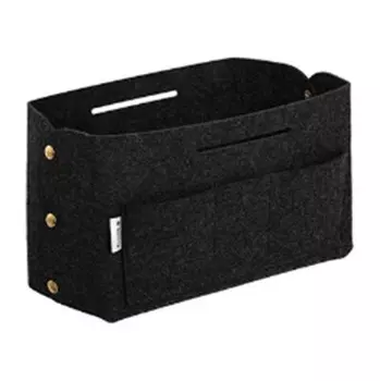 Органайзер для хранения кверти 6 л 28*13*16.5 см фетр темно-серый 66531