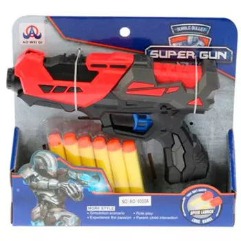 Оружие пистолет с мягкими пулями 3808