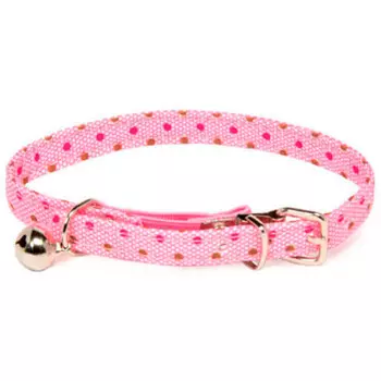 Ошейник для кошек Triol 10*220-280мм сиреневый 21261013