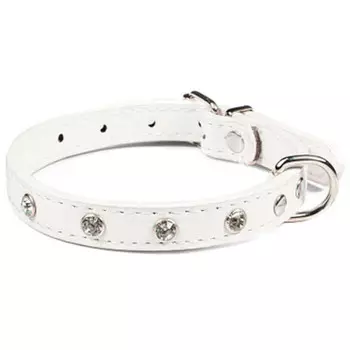 Ошейник для животных Triol s 15*360мм белый 31221005