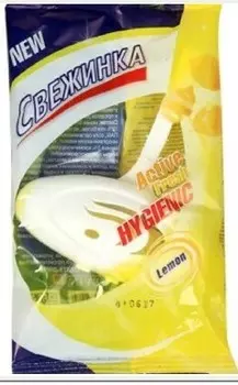 Освежитель для унитаза свежинка 30 г лимон