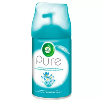 Освежитель воздуха AirWick Pure 250мл весеннее настроение сменный блок