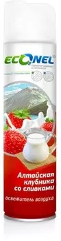 Освежитель воздуха эконель 300 мл алтайская клубника со сливками