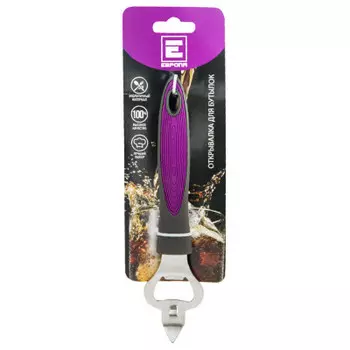 Открывалка для бутылок Европа фиолетовая kt018 e