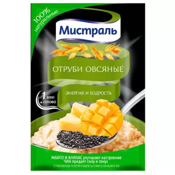 Отруби мистраль 30 г энергия и бодрость