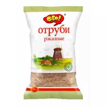 Отруби Ого! 150г ржаные с-петербург