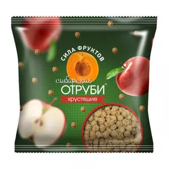Отруби Сибирские 100г сила фруктов пакет