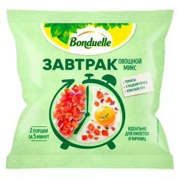 Овощной микс с томатами завтрак 200 г бондюэль