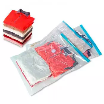 Пакет вакуумный для хранения с клапаном 50*60см Рыжий кот vb8 312609