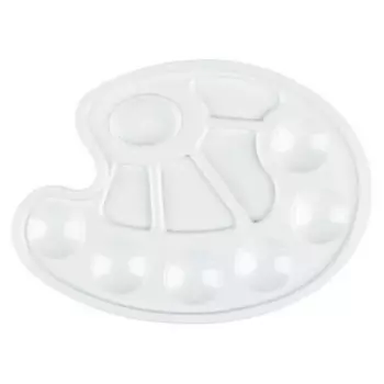 Палитра художника стамм овальная пластик 82434