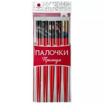 Палочки бамбуковые маюми 5 пар премиум