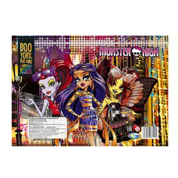Папка для тетрадей а4 Monster High на молнии 87153