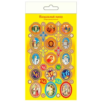 Пасхальный набор декоративных наклеек 5г