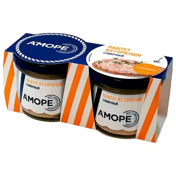 Паштет из горбуши сливочный г/к 200г рок