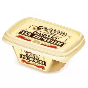 Паштет из печени жареный 150г мясное колбасное изделие егорьевская фабрика