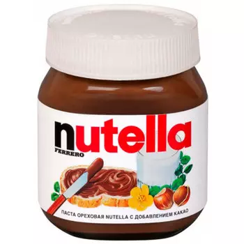 Паста Nutella 350г ореховая с добавлением какао