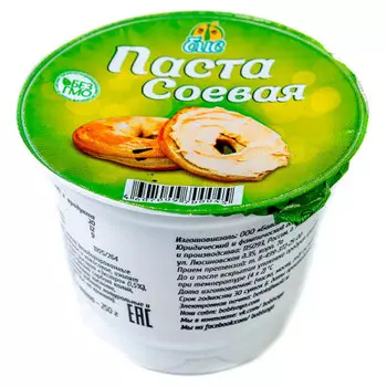Паста соевая 250 г на растительной основе