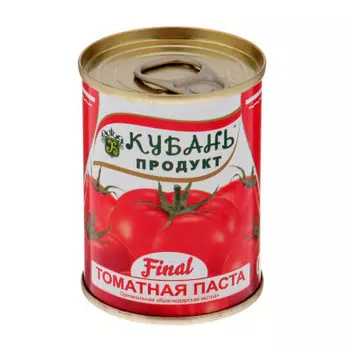 Паста томатная кубань-продукт 140 г ж/б