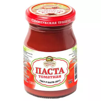 Паста томатная семилукская трапеза 125 г гост