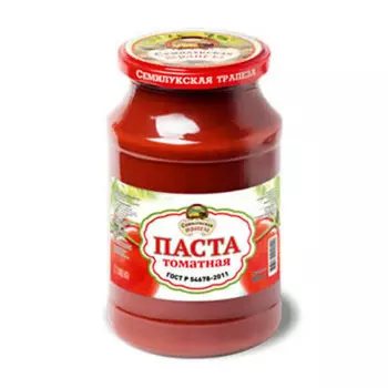 Паста томатная Семилукская Трапеза 1л гост ст/б твист