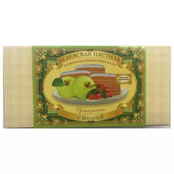 Пастила белевская 200г с вишней