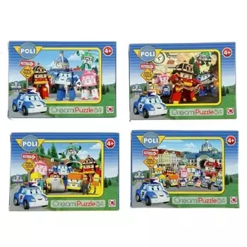 Пазл оригами 54эл робокар р67240