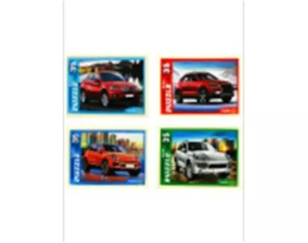 Пазл рыжий кот 35эл лучшие машины п35-3253