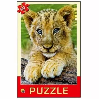 Пазл рыжий кот 60эл любимое животное п60-2226