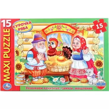 Пазл умка 15эл курочка ряба 242109