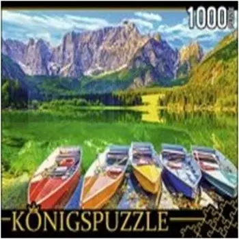 Пазлы 1000 элементов италия озеро фузине