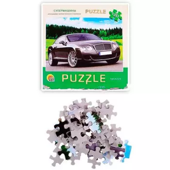 Пазлы 120 элементов супермашины п120-8293