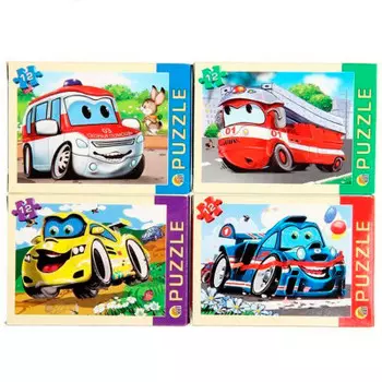 Пазлы 12 элементов супертачки п12-1266