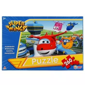 Пазлы 260 деталей умные игры супер крылья в/к 305154