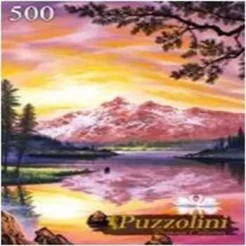 Пазлы 500 элементов джон раттенбери закат над горным озером