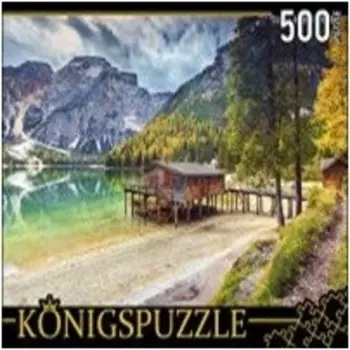 Пазлы 500 элементов италия озеро брайес