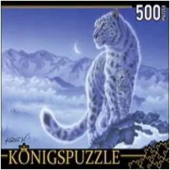 Пазлы 500 элементов кентаро нишино снежные барсы